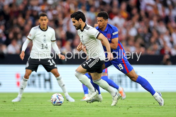 Ilkay Gundogan Germany v England Nations League Munich 2022