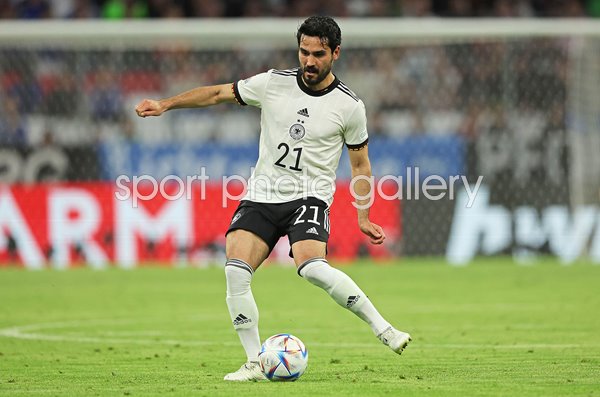 Ilkay Gundogan Germany v England Nations League Football 2022