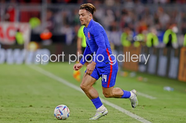 Jack Grealish England v German Nations League Football 2022