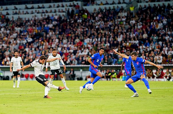 Jonas Hofmann Germany scores v England Nations League 2022