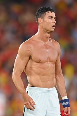 Cristiano Ronaldo Portugal Spain Nations League Seville 2022