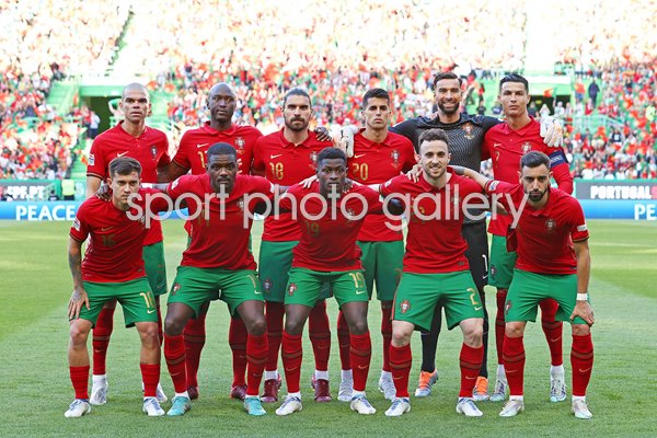Portugal team v Switzerland Nations League Lisbon 2022
