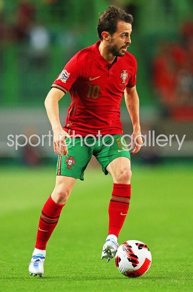Bernardo Silva Portugal v Switzerland Nations League Lisbon 2022