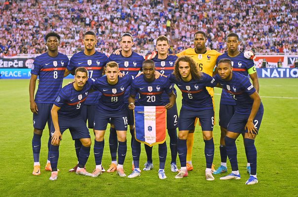 France team v Croatia Nations League Split 2022