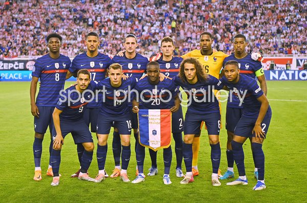 France team v Croatia Nations League Split 2022
