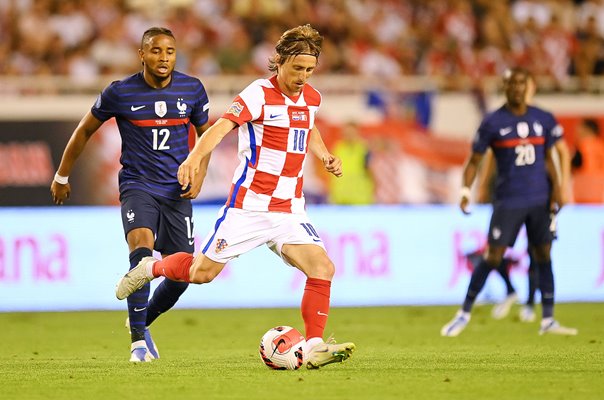 Luka Modric Croatia v France Nations League Split 2022