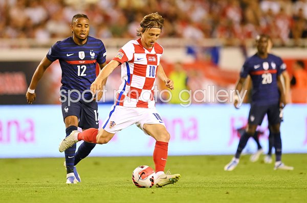 Luka Modric Croatia v France Nations League Split 2022