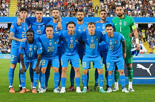 Italy team v Hungary Nations League Cesena 2022