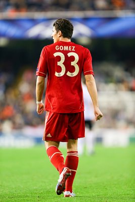 Portrait of Mario Gomez - Bayern Muenchen