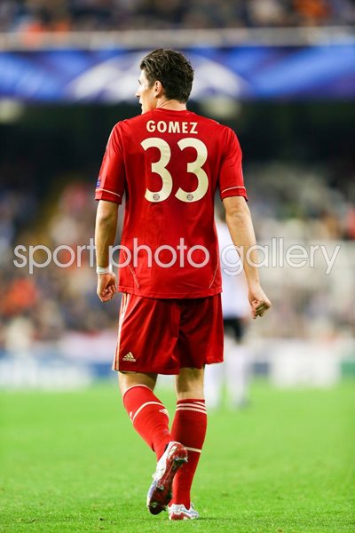 Portrait of Mario Gomez - Bayern Muenchen