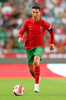 Cristiano Ronaldo Portugal v Czech Republic Nations League 2022