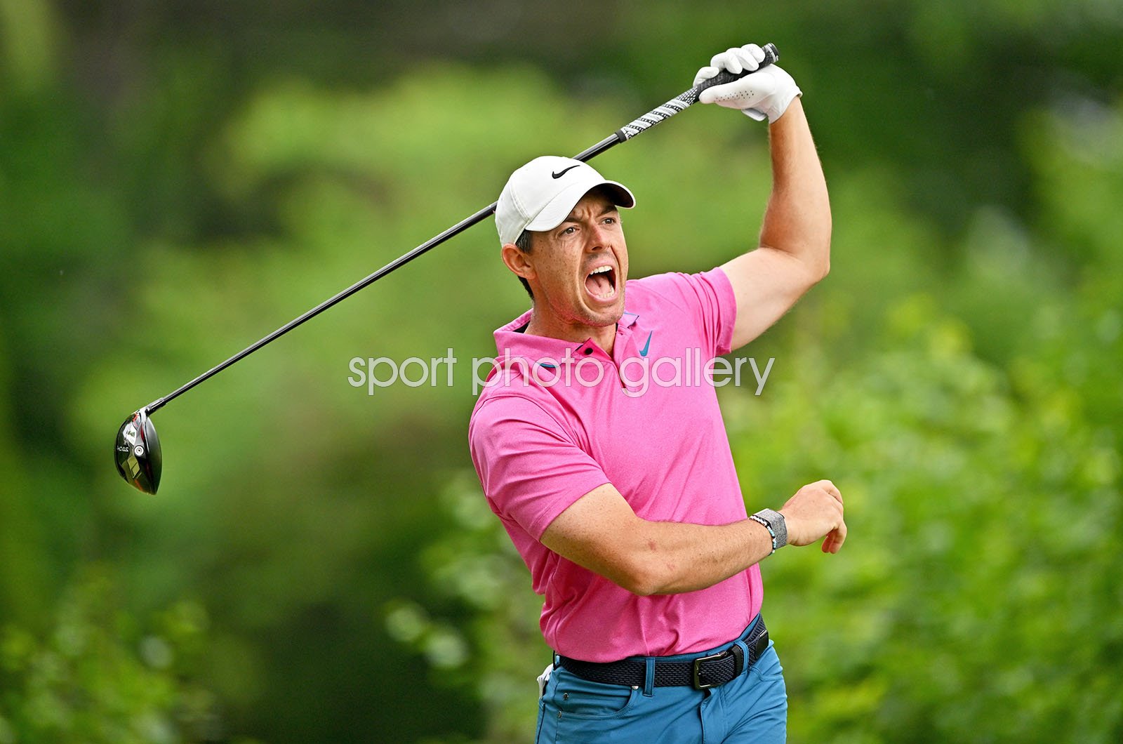 Rory McIlroy 2012 Painting by Mark Robinson  Fine Art America