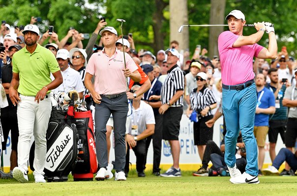 Rory McIlroy Justin Thomas & Tony Finau Final Group Canadian Open 2022