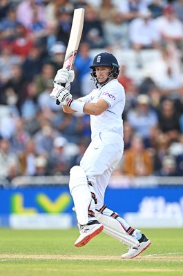 Joe Root England attacks v New Zealand Trent Bridge Test 2022