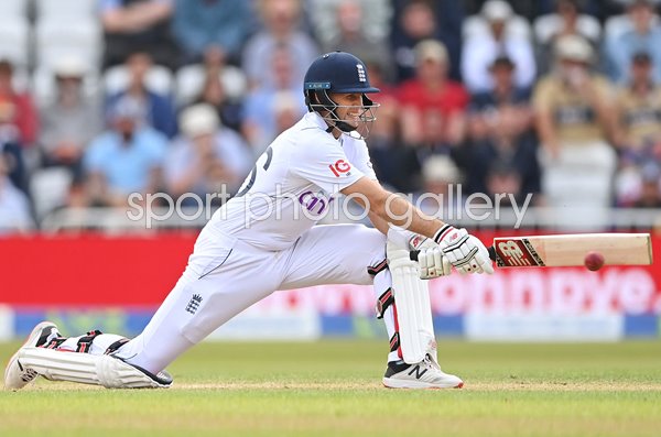 Joe Root England sweeps v New Zealand Trent Bridge Test 2022