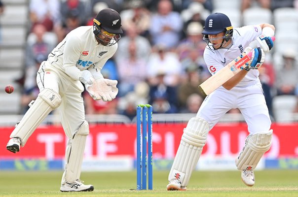 Ollie Pope England late cuts v New Zealand Trent Bridge Test 2022