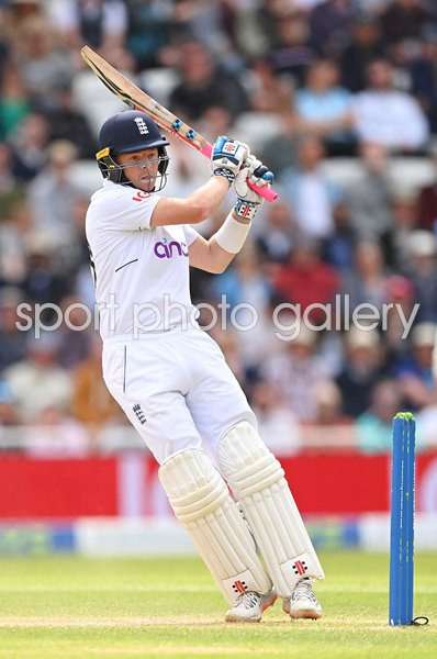 Ollie Pope England hooks v New Zealand Trent Bridge Test 2022