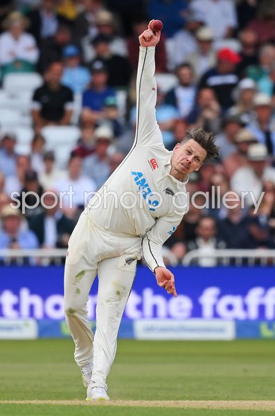 Michael Bracewell New Zealand spinner v England Trent Bridge Test 2022