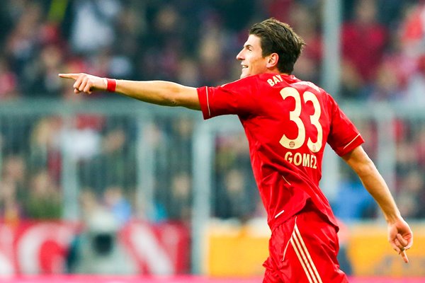 Mario Gomez - FC Bayern Muenchen v Hannover 96