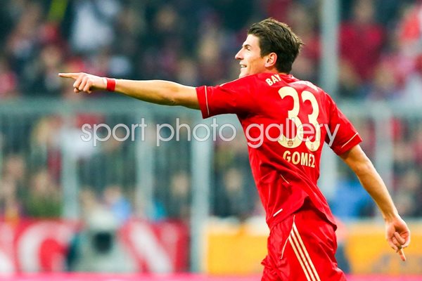Mario Gomez - FC Bayern Muenchen v Hannover 96
