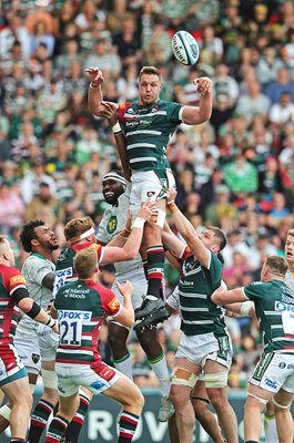 Hanro Liebenberg Leicester Tigers v Northampton Premiership Semi-Final 2022