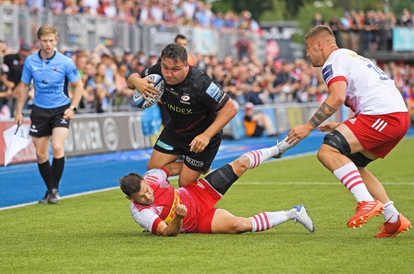 Jamie George Saracens v Danny Care Harlequins Premiership Semi-Final 2022