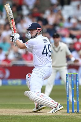 Alex Lees England v New Zealand Trent Bridge Test 2022