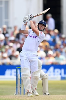 Alex Lees England Six v New Zealand Trent Bridge Test 2022