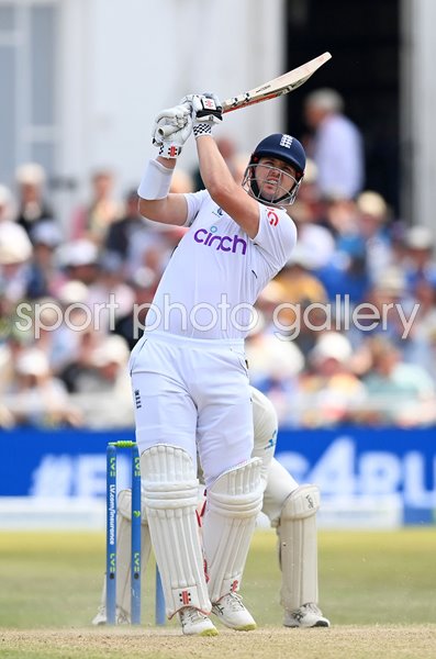 Alex Lees England Six v New Zealand Trent Bridge Test 2022