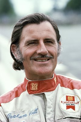 Graham Hill portrait 1974