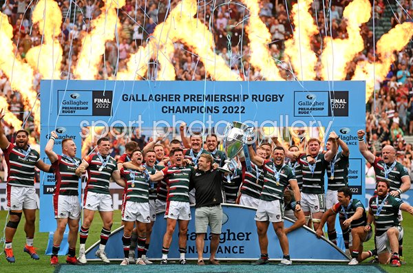 Leicester Tigers Premiership Rugby Final Winners Twickenham 2022