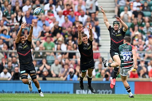 Freddie Burns Leicester drop goal Premiership Rugby Final 2022