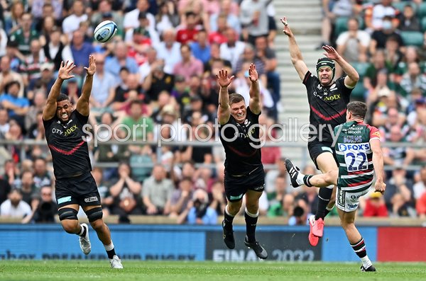 Freddie Burns Leicester drop goal Premiership Rugby Final 2022