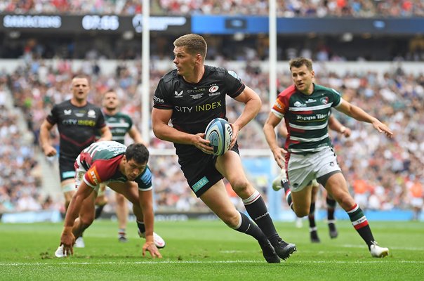 Owen Farrell Saracens v Leicester Premiership Rugby Final 2022