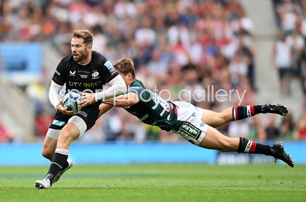 Elliot Daly Saracens v Leicester Premiership Rugby Final 2022