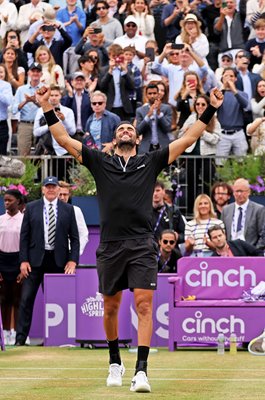 Matteo Berrettini Italy wins at Queen's Club London 2022