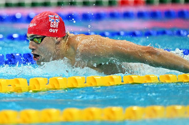 James Guy Great Britain Mixed Relay World Swimming Budapest 2022