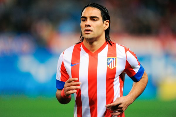 Radamel Falcao of Atletico Madrid Portrait