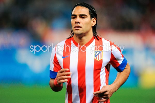 Radamel Falcao of Atletico Madrid Portrait