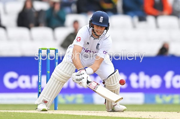 Joe Root England Reverse Scoop 6 Sequence stage 4 v New Zealand 2022
