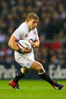 Tom Youngs England v South Africa Twickenham 2012