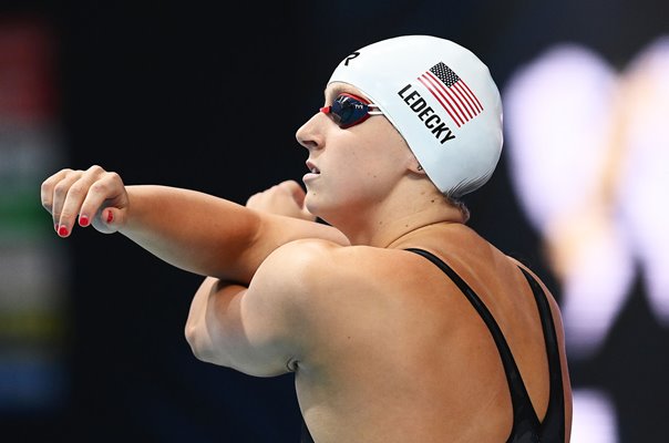 Katie Ledecky USA World Swimming Budapest Hungary 2022