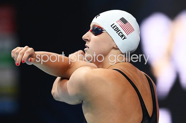 Katie Ledecky USA World Swimming Budapest Hungary 2022