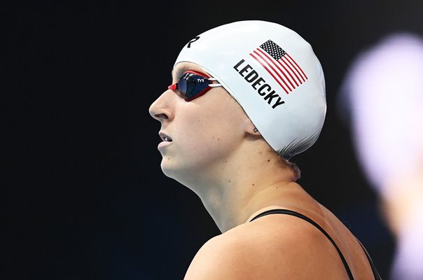 Katie Ledecky USA Swimming legend World Championships Hungary 2022