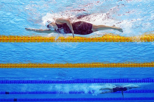 Katie Ledecky USA Freestyle World Swimming Hungary 2022