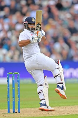 Rishabh Pant India batting v England Edgbaston 2022
