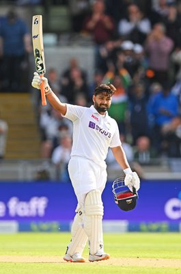 Rishabh Pant India century v England Edgbaston 2022