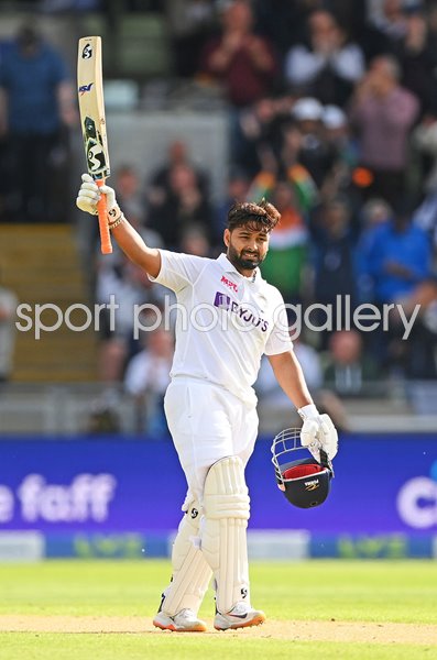 Rishabh Pant India century v England Edgbaston 2022