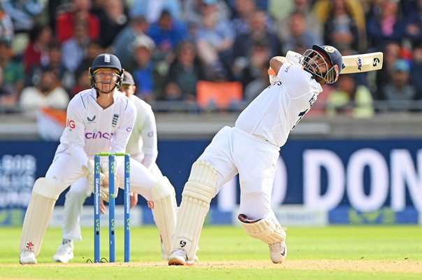 Rishabh Pant India counter attack v England Edgbaston 2022