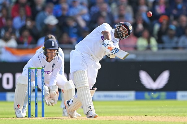 Rishabh Pant India batting v England Edgbaston 2022